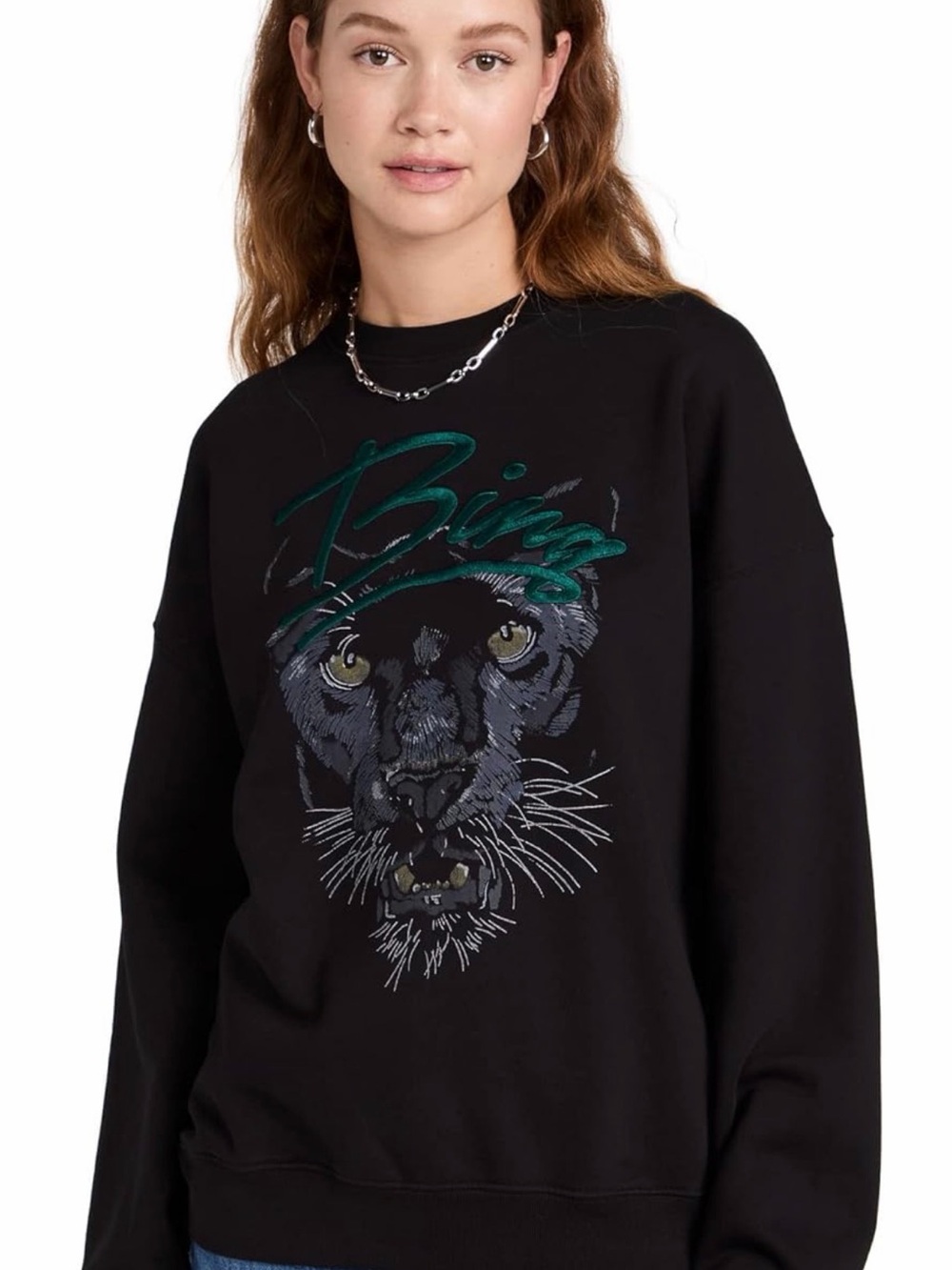 Anine Bing Collector Black Panther Sweatshirt from 2012 World Tour
